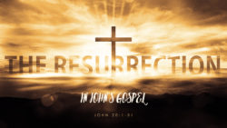 Resurrection Sunday, John 20:1-31, The Resurrection In John’s Gospel